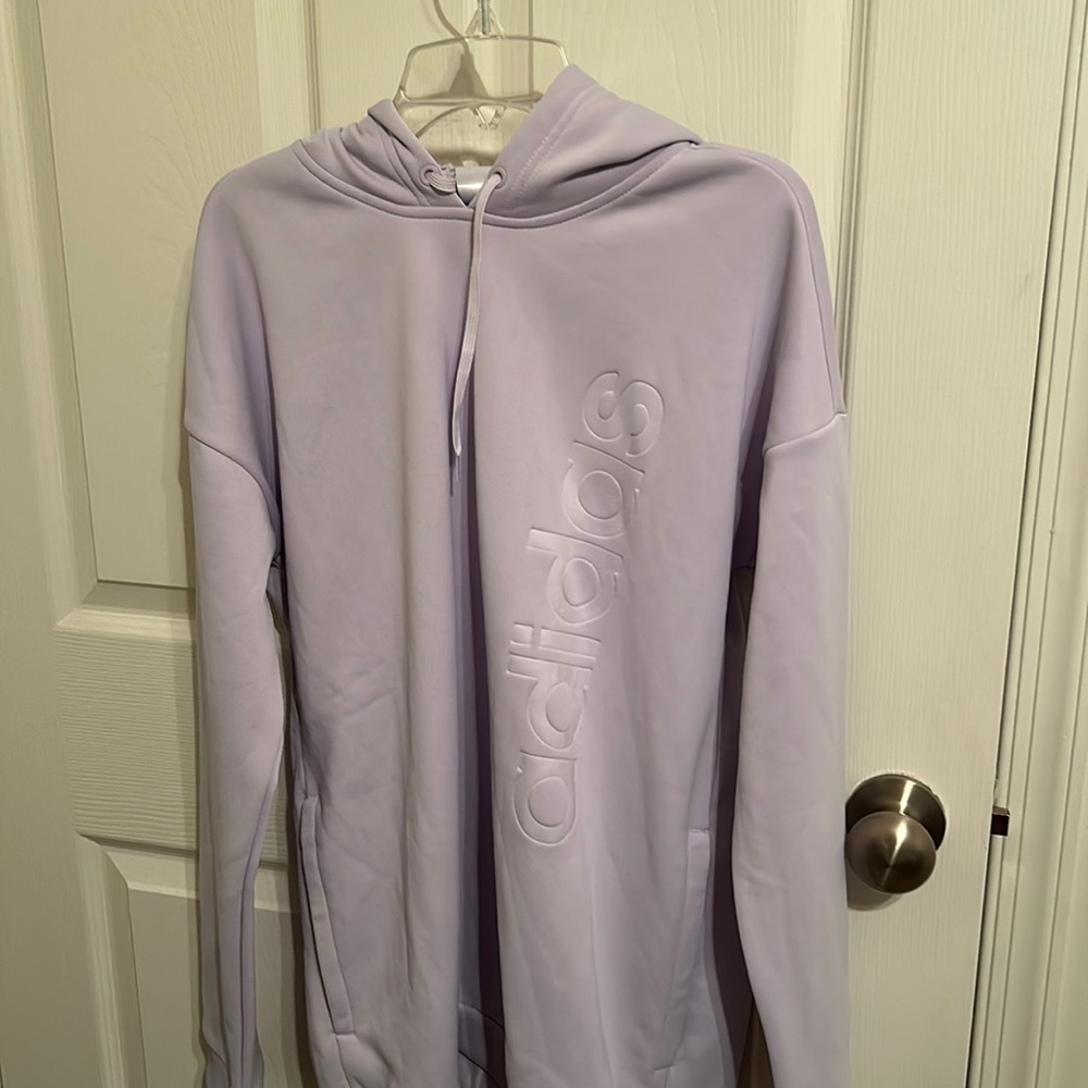 New Adidas Purple Hoodie